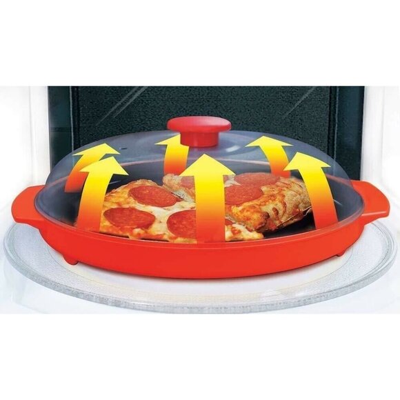 Reheatza Microwave Crisper - Non-Stick Ceramic As Seen on TV, New in Box - Picture 4 of 5